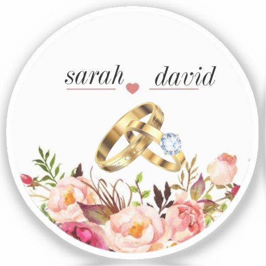 永遠の愛 シール (正面)