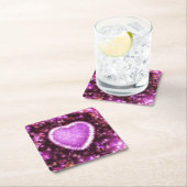 永遠の愛 スクエアペーパーコースター (インサイチュ)