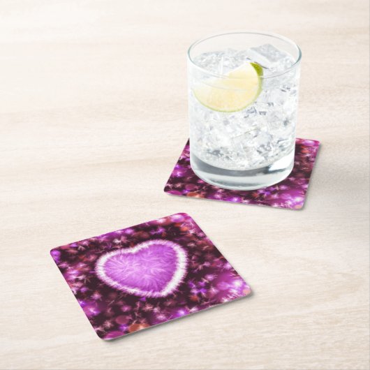 永遠の愛 スクエアペーパーコースター (インサイチュ)