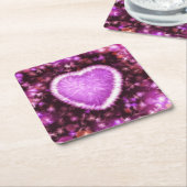 永遠の愛 スクエアペーパーコースター (アングル)