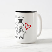 永遠の愛 ツートーンマグカップ (正面右)