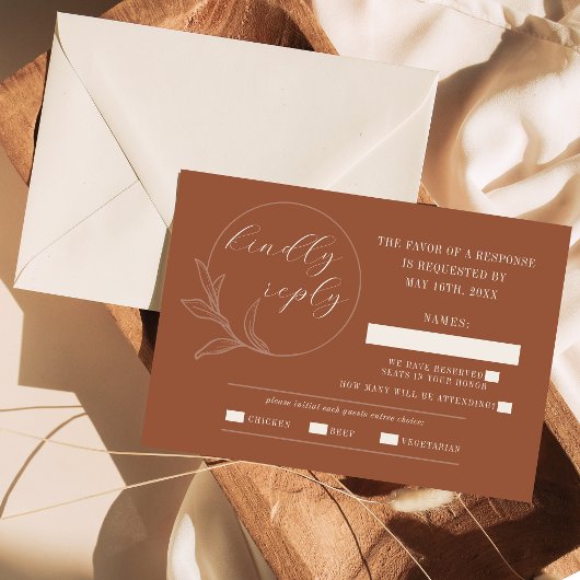 永遠の愛 | テラコッタ | 出欠カード