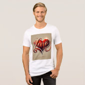 永遠の愛 トライブレンドTシャツ (正面全面)