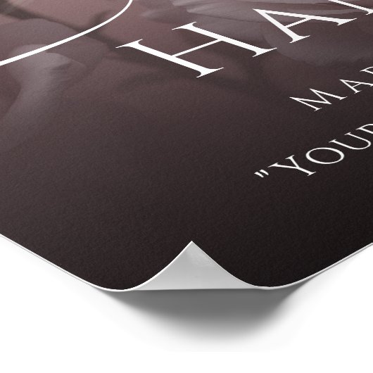 永遠の愛 – バラのお祝いライフサイン ポスター (角)