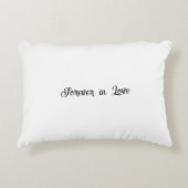 永遠の愛 - バレンタインデーの結婚枕 アクセントクッション (正面)