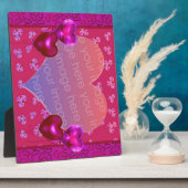 永遠の愛 フォトプラーク (側面)