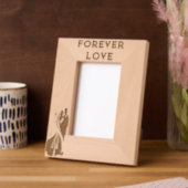 永遠の愛 レーザー彫刻フレーム (左)