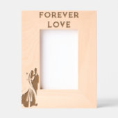 永遠の愛 レーザー彫刻フレーム (正面)