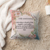 永遠の愛：ロマンチックな装飾用クッション クッション (ブランケット)