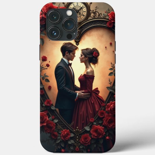 永遠の愛 - ヴィクトリアン ゴシック ウェディング コレクション Case-Mate iPhoneケース (裏面)