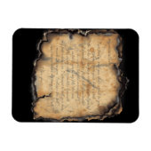 永遠の愛:ヴィンテージロマンインスパイアティレター マグネット (横)