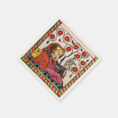 永遠の愛(中世) スタンダードカクテルナプキン (角)