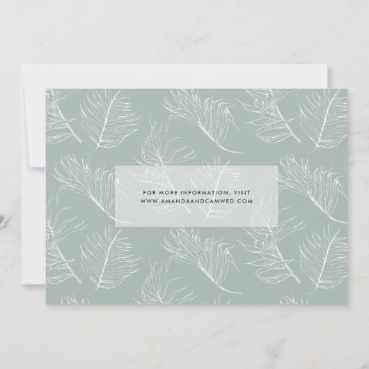 永遠の愛 |写真の日付の保存 セーブザデート (裏面)