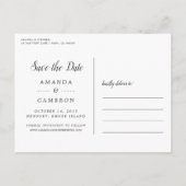 永遠の愛 |写真の日付の保存 案内ポストカード (裏面)