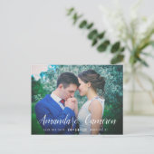 永遠の愛 |写真の日付の保存 案内ポストカード (スタンド正面)