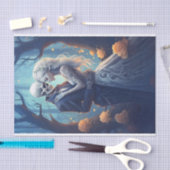 永遠の愛、切り離せない魂、ゴシック様式の愛 薄葉紙 (クラフト)