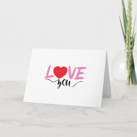 永遠の愛 招待状 (正面)