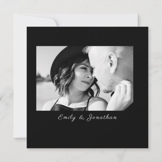 永遠の愛 招待状 (裏面)