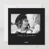 永遠の愛 招待状 (裏面)