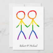 永遠の愛 招待状 (正面)