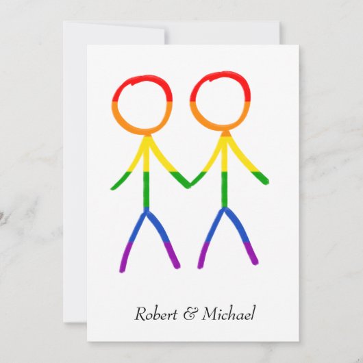 永遠の愛 招待状 (正面)