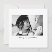 永遠の愛 招待状 (裏面)