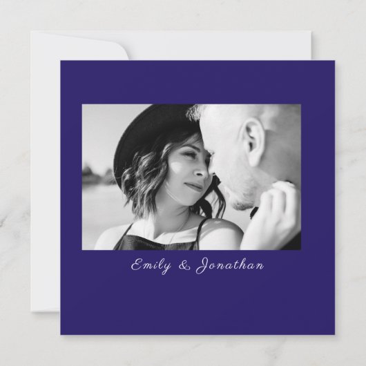 永遠の愛 招待状 (裏面)