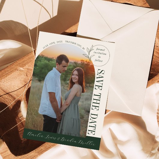 永遠の愛 | 深いグリーンアーチ | セーブザデート