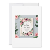 永遠の愛：結婚式招待状