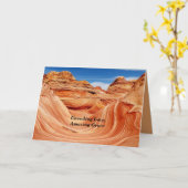 永遠の愛、驚くべき恵み悔やみや弔慰哀悼 カード (黄色い花)