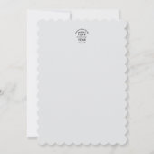 永遠の愛 – 1ヨハネ4:18聖なる書物、 経典引用文アート サンキューカード (裏面)