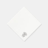 永遠の愛 – 1ヨハネ4:18聖なる書物、 経典引用文アート スタンダードカクテルナプキン (角)