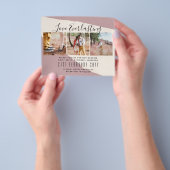 永遠の愛PHOTO COLLAGEの結婚イベントInvite チラシ (手)