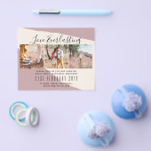 永遠の愛PHOTO COLLAGEの結婚イベントInvite チラシ (シングル)