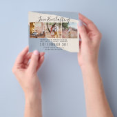 永遠の愛PHOTO COLLAGEの結婚イベントInvite チラシ (手)