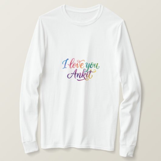 永遠の愛Tシャツ Tシャツ (デザイン正面)