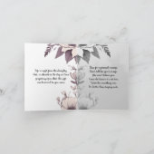 永遠の感謝:母の日のフローラカード シーズンカード (内部)