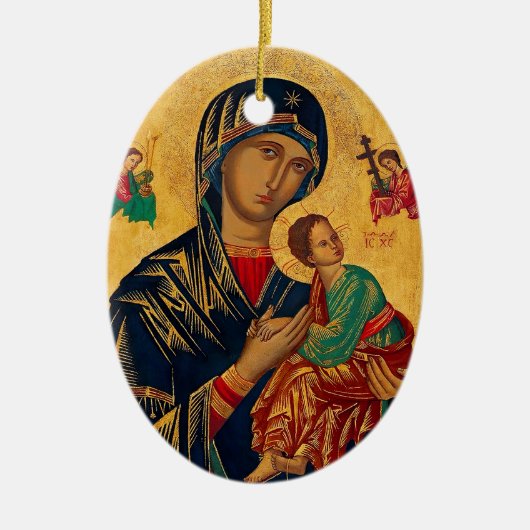 永遠の成功の母 セラミックオーナメント (正面)