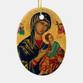 永遠の成功の母 セラミックオーナメント (裏面)