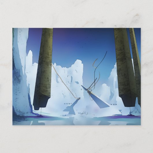 永遠の戦場のはがき ポストカード (正面)