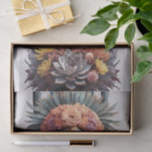 永遠の戦士、先住民アメリカのスカルのデコパージュ 薄葉紙 (ギフト)