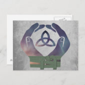 永遠の手仕事を保存する日付のポストカード 案内ポストカード (正面/裏面)