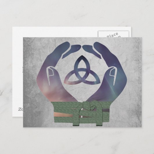 永遠の手仕事を保存する日付のポストカード 案内ポストカード (正面/裏面)