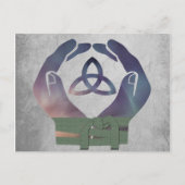 永遠の手仕事を保存する日付のポストカード 案内ポストカード (正面)