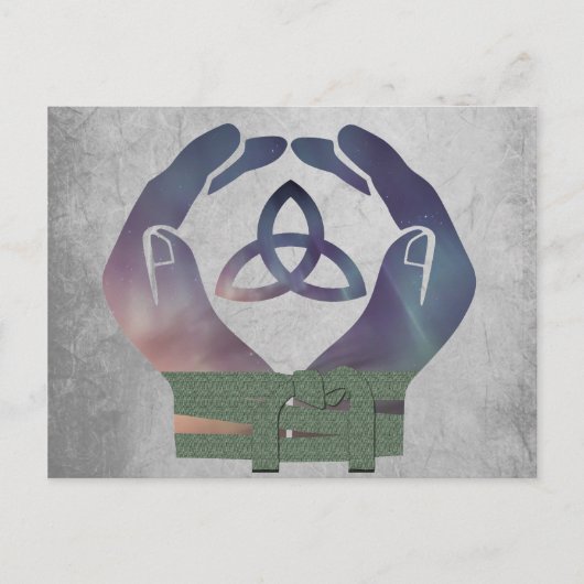 永遠の手仕事を保存する日付のポストカード 案内ポストカード (正面)