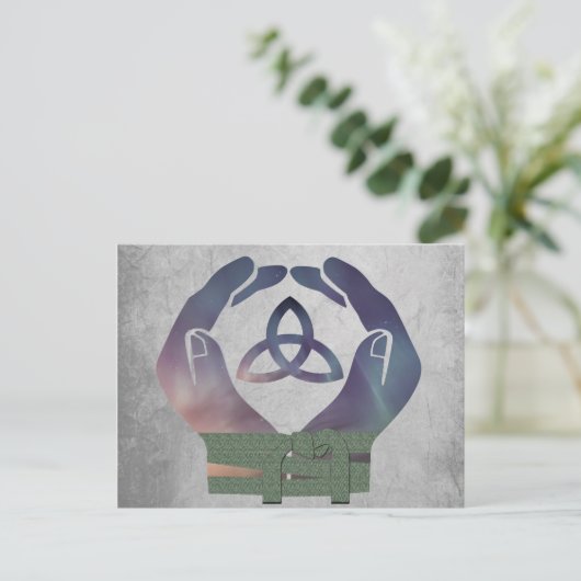 永遠の手仕事を保存する日付のポストカード 案内ポストカード (スタンド正面)