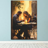 永遠の抱擁» キャンバスプリント (インサイチュ (ウッドフロア))