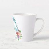 永遠の春の色と花 カフェラテマグ (右)