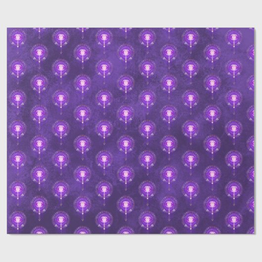 永遠の暗い神秘的なアーキーンの目 ラッピングペーパー (フラット)