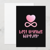 永遠の最高の友情 招待状 (正面/裏面)